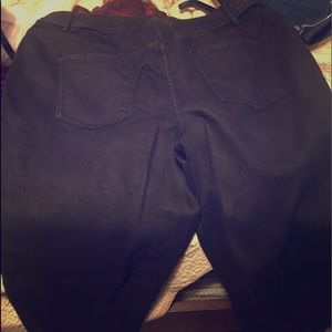 Lane Bryant black jeans size 18
